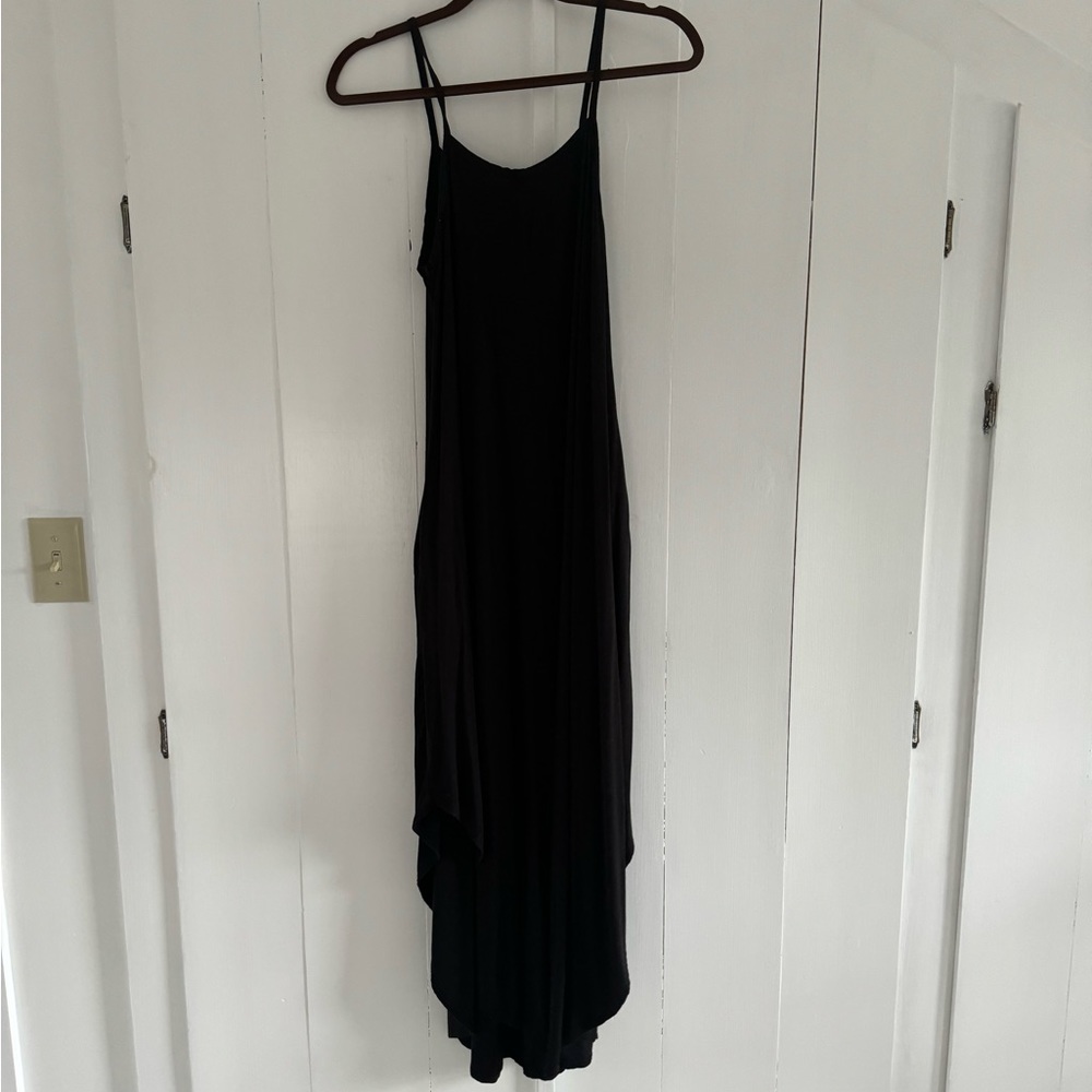 Final Touch Maxi Black Dress